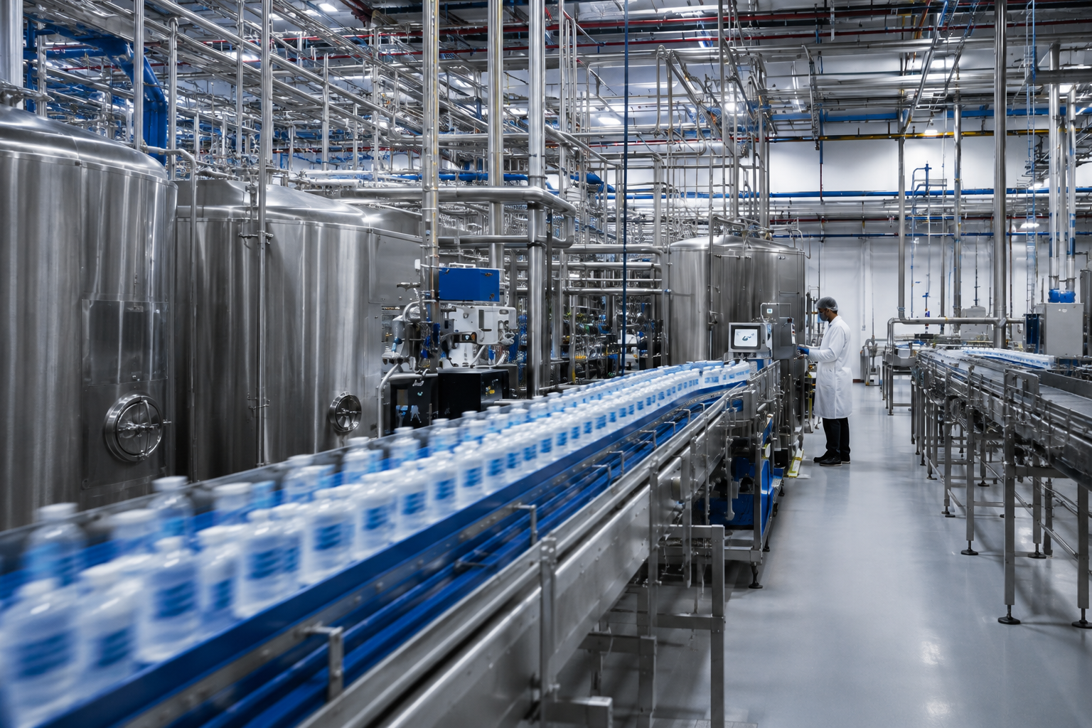 Environnement industriel de production et de transformation
